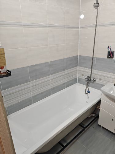 Установка акриловой/стальной ванны