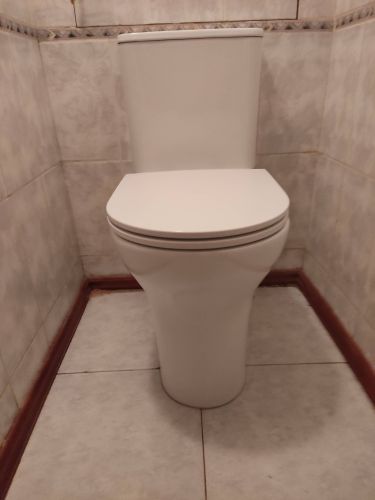 Установка напольного унитаза