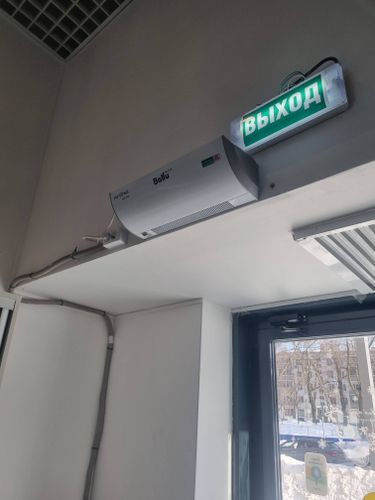 Установка тепловой завесы