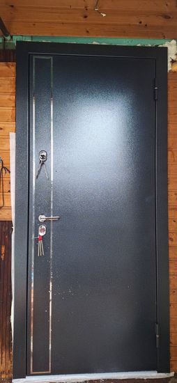 Установка входной двери весом до 95 кг