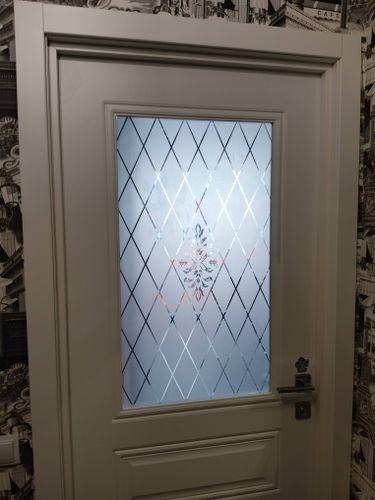 Установка стекла