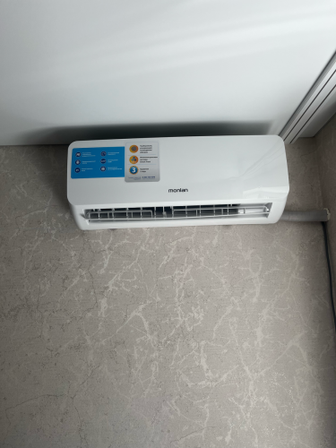 Установка сплит системы 7-9 kBTU (одноэтапный монтаж)