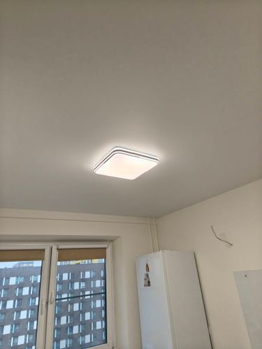 Монтаж и подключение настенно-потолочного светильника