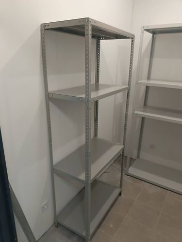 Сборка металлического стеллажа