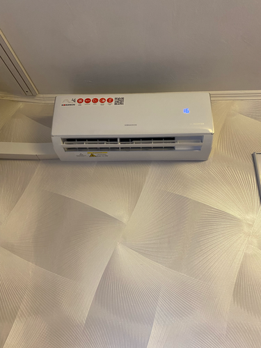 Установка сплит системы 7-9 kBTU (одноэтапный монтаж)