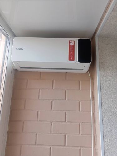 Установка сплит системы 7-9 kBTU (одноэтапный монтаж)