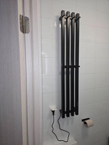 Монтаж электрического полотенцесушителя