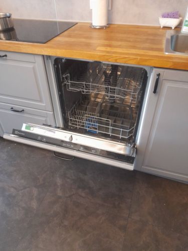 Установка посудомоечной машины с подключением