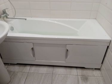 Установка акриловой/стальной ванны