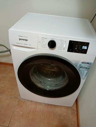 Установка отдельностоящей стиральной машины с подключением