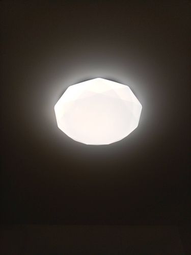 Установка люстры в сборке