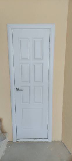 Установка межкомнатной одностворчатой двери (1 шт)