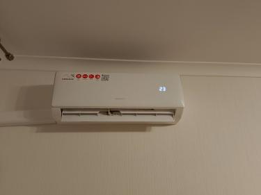 Установка сплит системы 7-9 kBTU (одноэтапный монтаж)