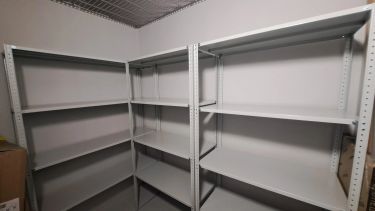 Сборка металлического стеллажа
