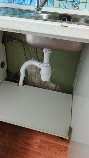 Установка проточного фильтра под мойку