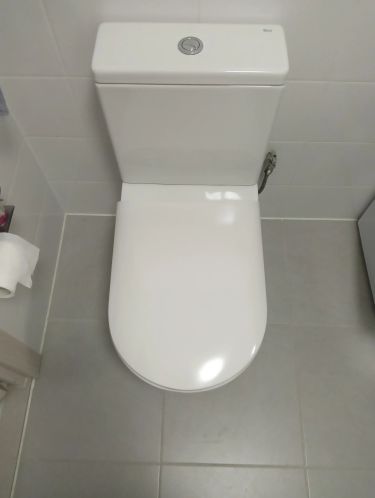 Установка напольного унитаза
