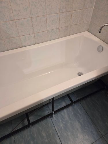 Установка акриловой/стальной ванны