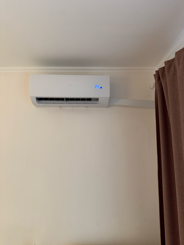 Установка сплит системы 7-9 kBTU (одноэтапный монтаж)