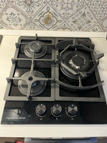 Установка газовой варочной поверхности