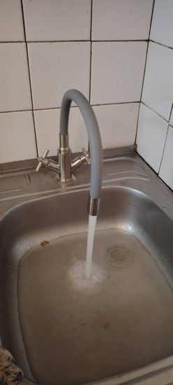 Установка смесителя (на готовые коммуникации)