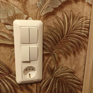 Установка выключателя (на готовые коммуникации)