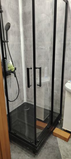 Установка и подключение душевого уголка/ширмы с поддоном