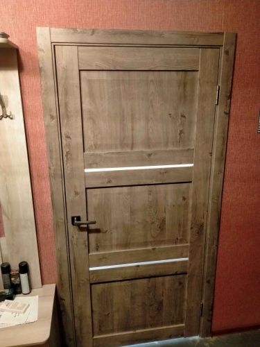 Установка межкомнатной одностворчатой двери с врезанной фурнитурой (1 шт)