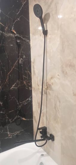 Установка штанги для душа Демонтаж смесителя