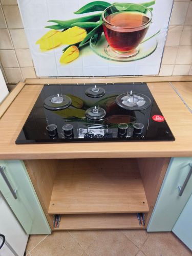 Установка газовой варочной поверхности Демонтаж варочной панели с сохранением Выезд мастера за пределы зоны бесплатного выезда