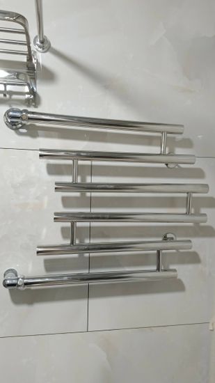 Монтаж водяного полотенцесушителя на готовую подводку (без подгонки)