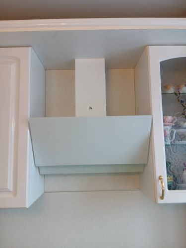 Демонтаж вытяжки с сохранением