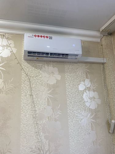 Установка сплит системы 7-9 kBTU (одноэтапный монтаж)