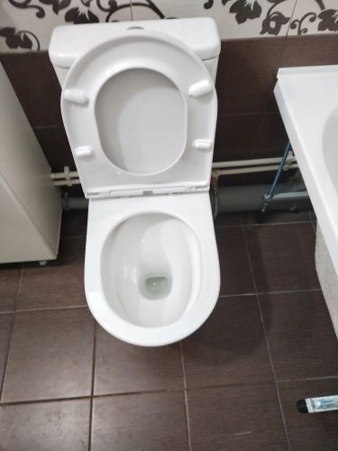 Установка напольного унитаза