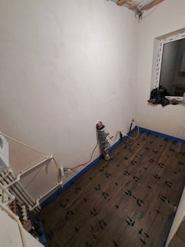 Установка напольного унитаза