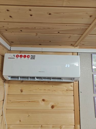 Установка сплит системы 7-9 kBTU (одноэтапный монтаж)