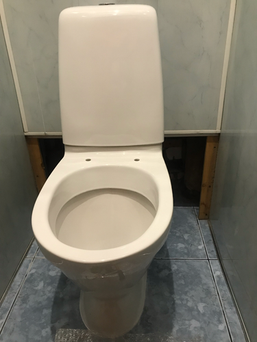 Установлен новый сливной механизм, заменены прокладки, устранены протечки, закреплена чаша, проверена герметичность соединений, отрегулирован уровень воды в бачке, очищены поверхности.