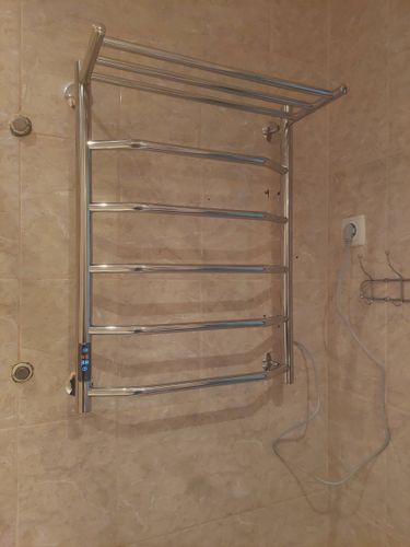 Монтаж электрического полотенцесушителя