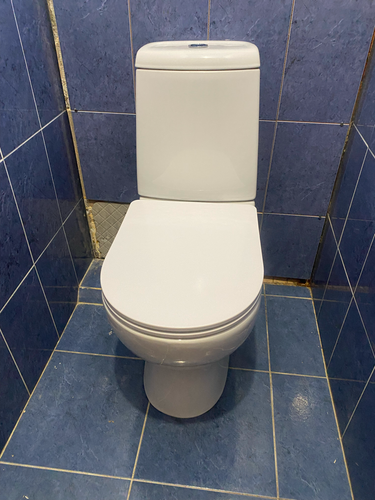 Установка напольного унитаза