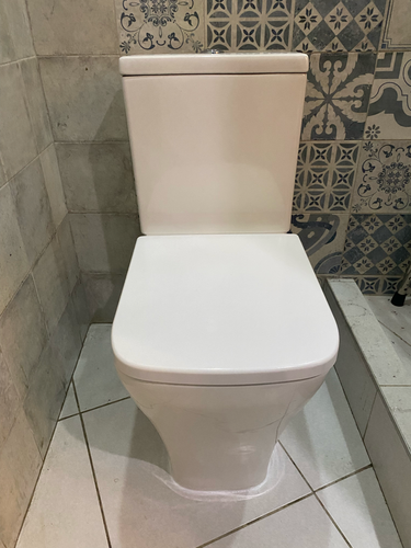 Установка напольного унитаза