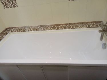 Установка акриловой/стальной ванны