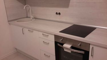 Сборка проектной кухни