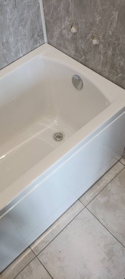 Установка акриловой/стальной ванны