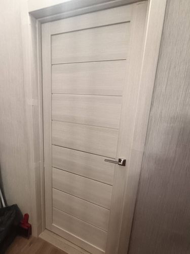 Установка межкомнатной одностворчатой двери (1 шт)