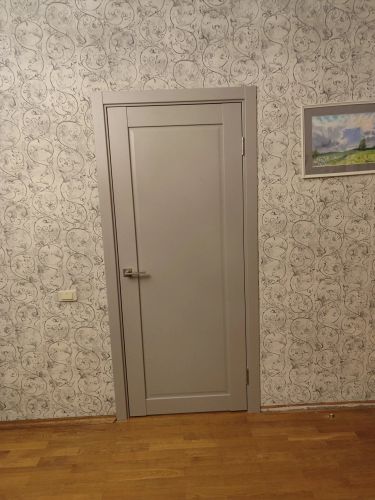Оформление проёма добором и наличниками