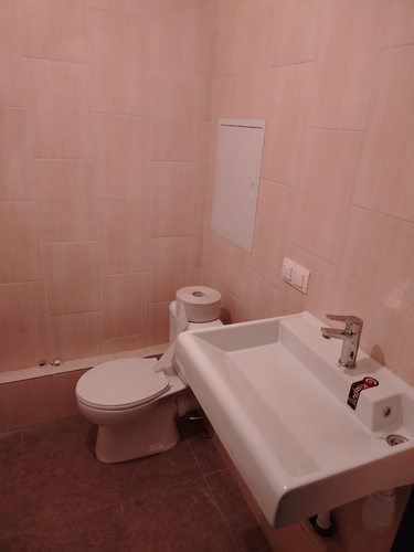 Установка напольного унитаза