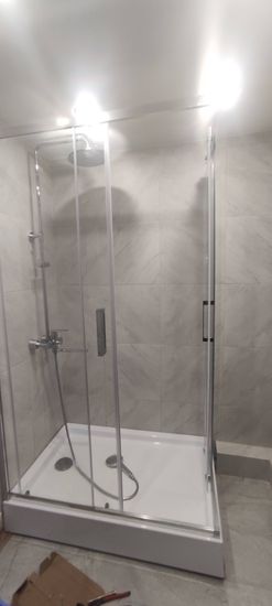 Установка смесителя (на готовые коммуникации)