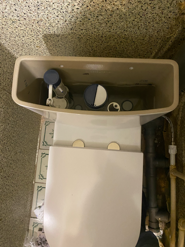 Установка напольного унитаза