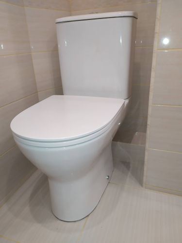 Установка напольного унитаза