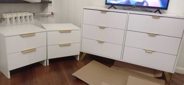 Сборка комода с 4 и менее ящиками