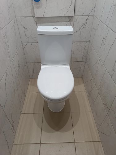 Установка унитаза